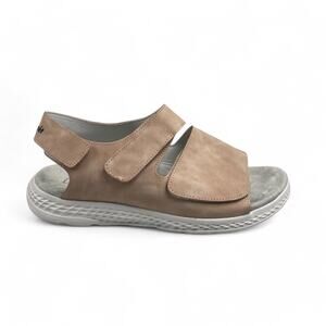 Propet TravelActiv™ Scottsdale Women's Sandal Size 12 (4E) (EEEE) Extra Wide Tan
